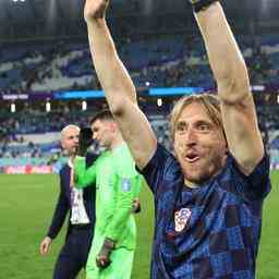 Modric freut sich ueber Viertelfinale „Fuer uns geht es nie