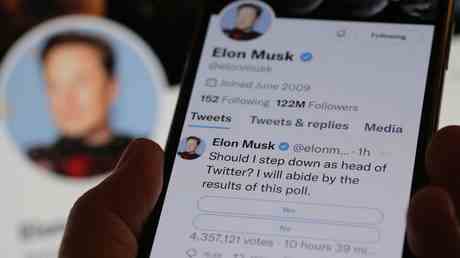 Musk bittet Twitter Nutzer ueber sein Schicksal zu entscheiden — World