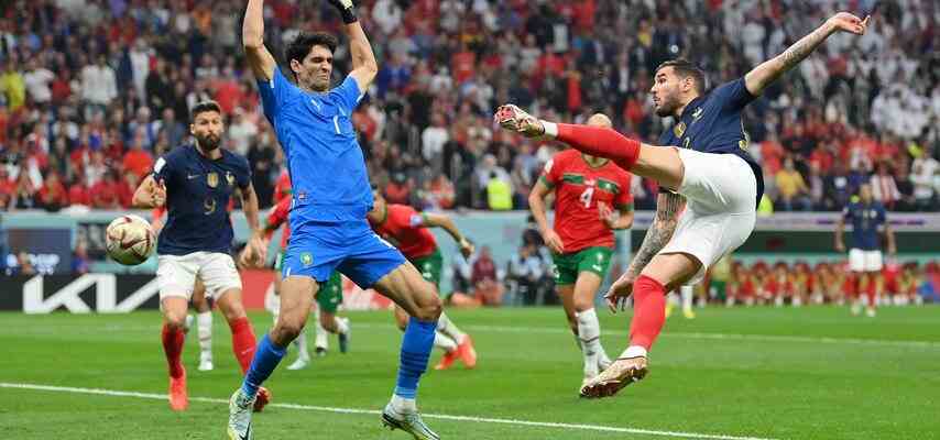 Titelverteidiger Frankreich beendet Maerchen Marokko und erreicht WM Finale Fussball Weltmeisterschaft