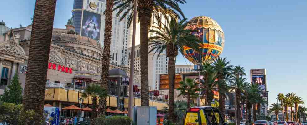Vegas Besucher koennen ab 2023 mit halbautonomen Elektrofahrzeugen auf Tour gehen
