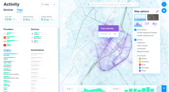 Vianova baut die Standortdatenplattform fuer Shared Mobility Unternehmen und Staedte • Tech