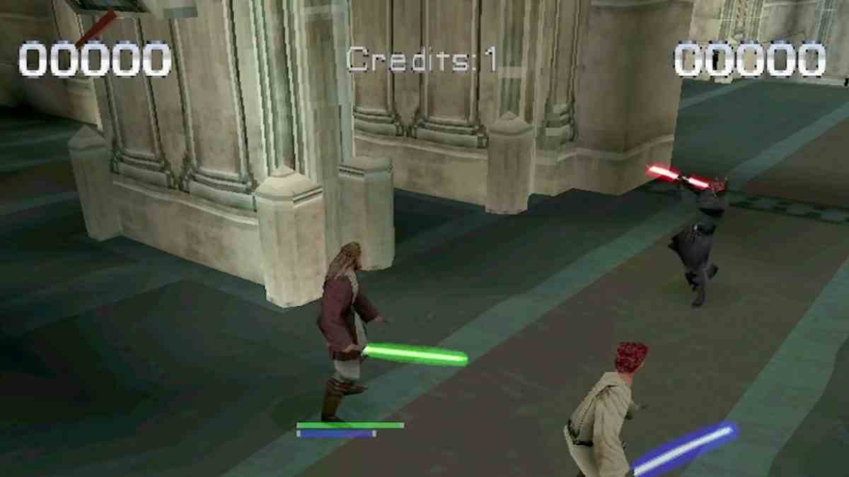 Star Wars: Jedi Power Battles ist das verrückte, verrückte, lächerliche Action-Abenteuerspiel von LucasArts, das Sie vor Jedi: Survivor auf PS1 oder Dreamcast spielen sollten