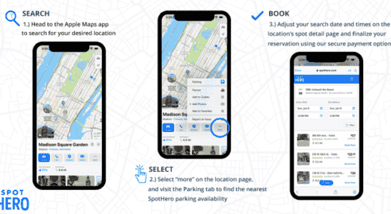Apple Maps kooperiert mit der Park App SpotHero um Benutzern Zugriff