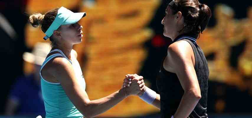 Auch Garcia ist bei den Australian Open gestrandet Pliskova und