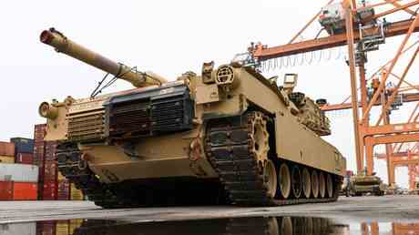 Auftragsrueckstand kann Abrams Panzer fuer die Ukraine verzoegern – Politico –