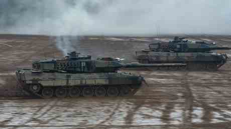 Berlin schickt Leopard Panzer in die Ukraine – Medien — World