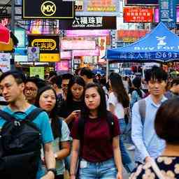 Chinas Bevoelkerung sinkt zum ersten Mal seit mehr als sechzig