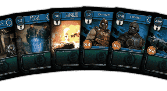 Das Kartenspiel Gears of War erscheint bald im Jahr 2023