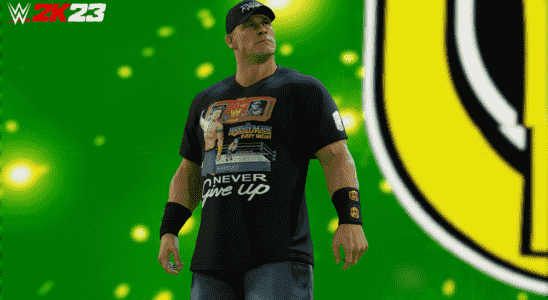 Das angekuendigte WWE 2K23 Spiel wird John Cena auf dem Cover