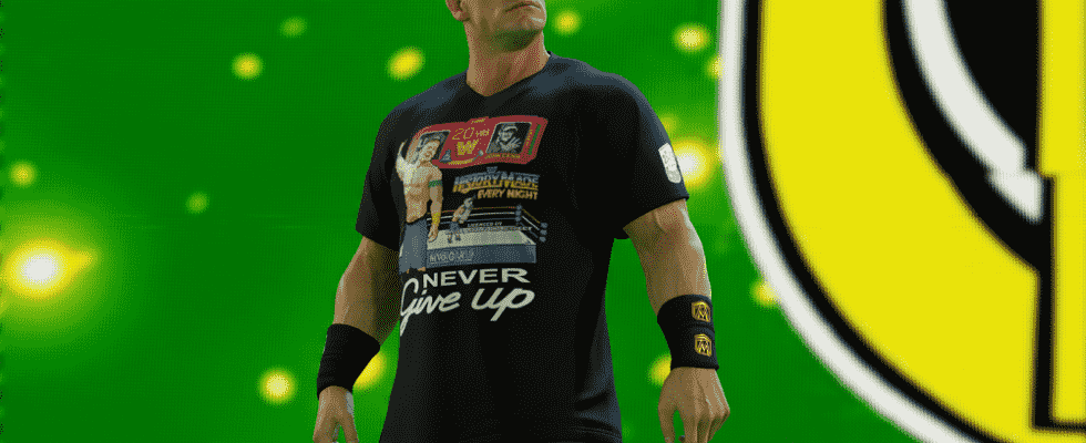Das angekuendigte WWE 2K23 Spiel wird John Cena auf dem Cover