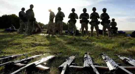 Das erweiterte US Training fuer ukrainische Streitkraefte beginnt in Deutschland