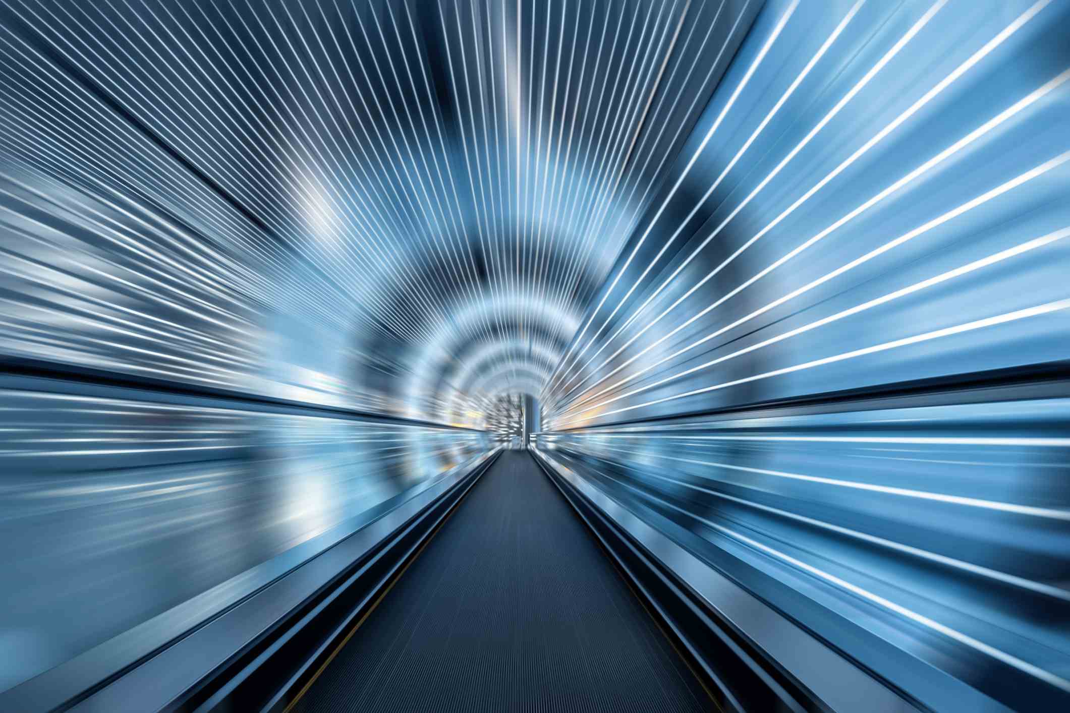Ein Tunnel voller Technik