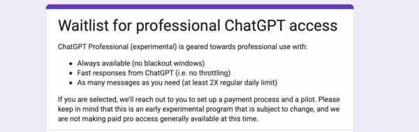 Der virale Chatbot ChatGPT wird bald eine Premium Version bekommen Folgendes