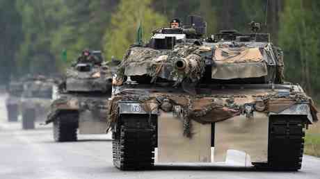 Deutschland schliesst die Entsendung von Panzern in die Ukraine nicht