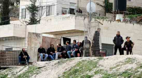 Die israelische Polizei riegelt das Haus des Angreifers der Jerusalemer