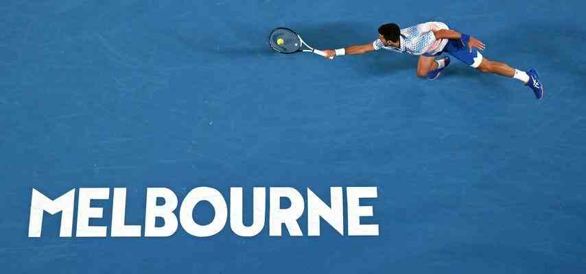 Djokovic bis zur dritten Runde der Australian Open Tennis