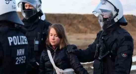 Greta Thunberg nach kurzer Haft bei deutschem Minenprotest freigelassen teilt