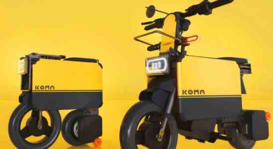 Icoma zeigt ein koffergrosses Elektro Motorrad im Transformer Stil • Tech