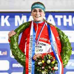 Irene Schouten erobert den siebten nationalen Marathon Titel in Folge