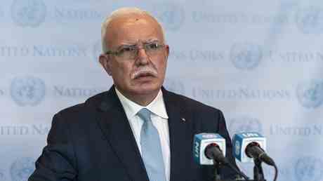 Israel widerruft Reisepass des palaestinensischen Aussenministers — World