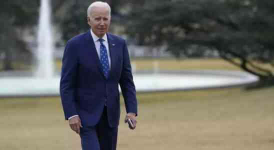 Joe Biden „ueberrascht Regierungsunterlagen die in seinem alten Buero gefunden
