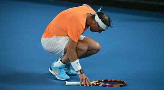 Nadal ist mental gebrochen da eine Verletzung zum erneuten Ausscheiden
