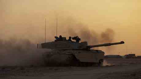 Panzer die Grossbritannien in die Ukraine schickt werden keinen „signifikanten
