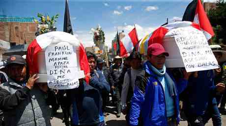 Polizist bei anhaltenden Protesten in Peru verbrannt — World