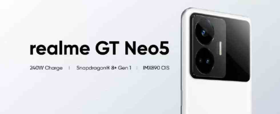 Realme GT Neo 5 erscheint auf der Geekbench Liste mit Snapdragon