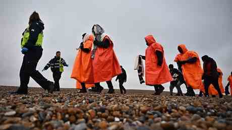 Rekordzahlen von Migranten kamen 2022 auf dem Seeweg nach Grossbritannien