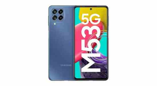 Samsung Galaxy M53 5G erhaelt in Indien eine Preissenkung