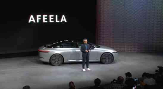 Sony und Honda enthuellen Afeela ihre gemeinsame EV Marke auf der