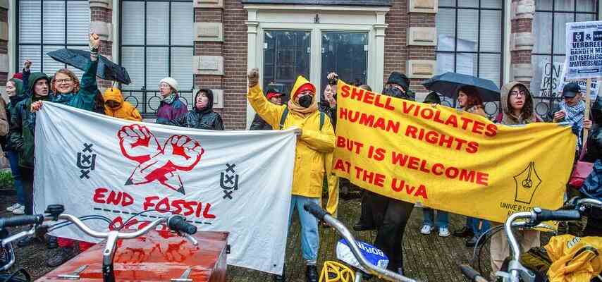 Studierende fordern ein Ende des „fossilen Geldes an den Hochschulen