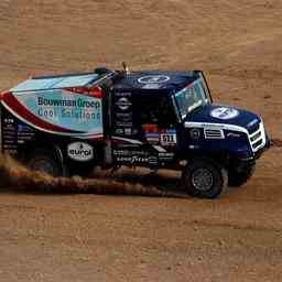 Trucker Mitchel van den Brink gewinnt Rallye Dakar Vater Martin