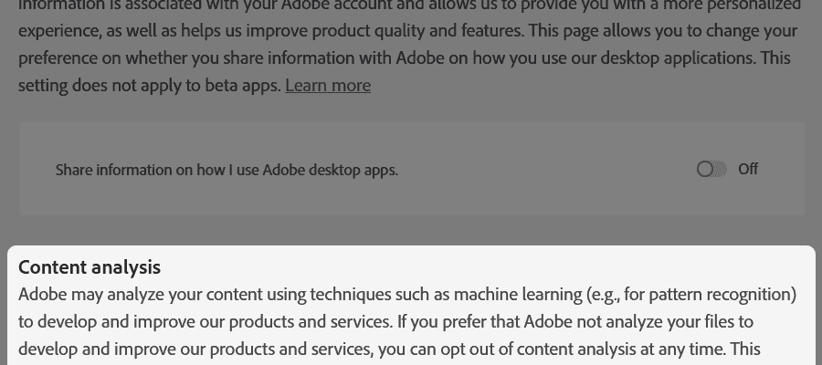 Verwendet Adobe Ihre Fotos um seine KI zu trainieren Es