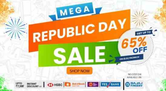 Vijay Sales kuendigt Mega Republic Day Sale an Termine Angebote