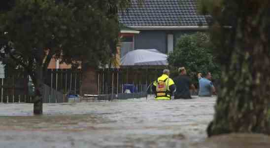 Zwei Tote als der Regen Neuseelands groesste Stadt Auckland erschuettert