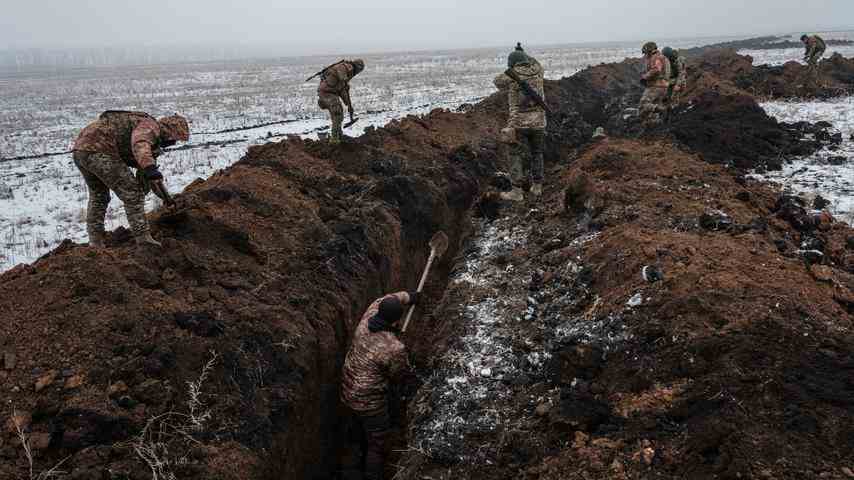 1675299537 540 Die Ukraine erwartet „Jubilaeumsangriff schwere Kaempfe im Osten Krieg