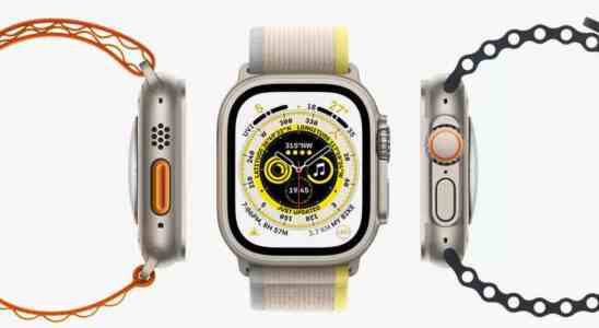 Apple koennte die Displaygroesse von Watch Ultra im Jahr 2024