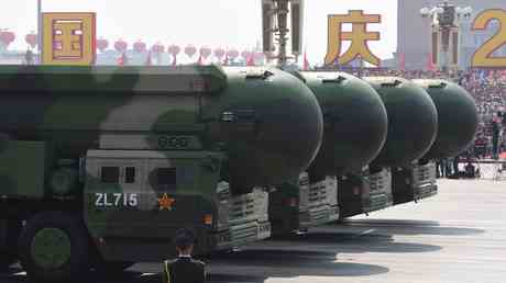 Bericht erwaegt grossen Aufschwung fuer Chinas Nukleararsenal — World