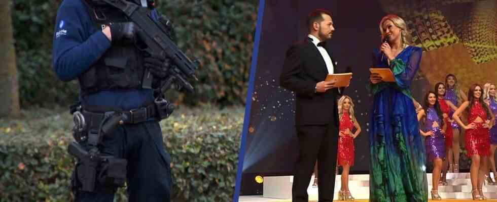 Bewaffneter Mann bei Miss Belgien Wahl des versuchten terroristischen Mordes verdaechtigt