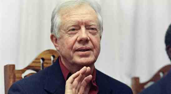 Carter Jimmy Carter 39 US Praesident in der Hospizpflege