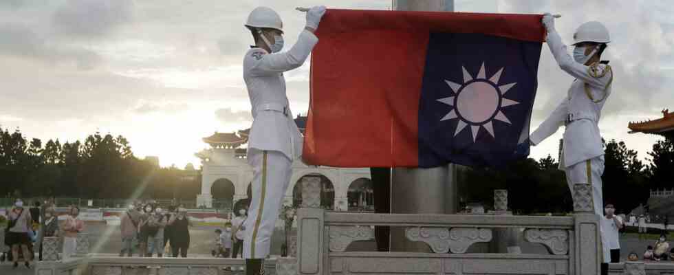 China beschimpft Taiwan Besuch eines Pentagon Beamten militaerische Beziehungen