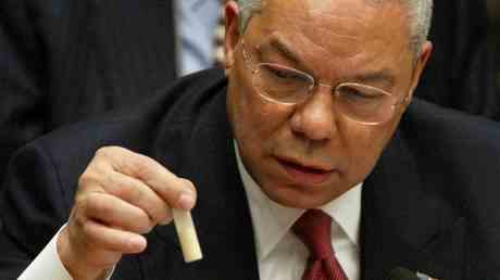 Colin Powells Anthrax Phiole lehrte die USA eine wertvolle Lektion –