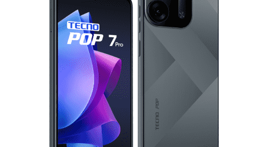 Das Tecno Pop 7 Pro Smartphone wird moeglicherweise diesen Monat in