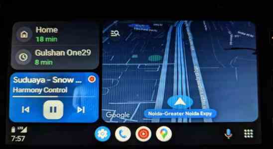 Die neue Benutzeroberflaeche von Android Auto wird in Indien eingefuehrt