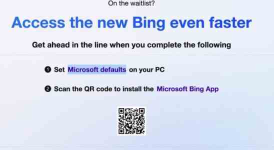 Die zuvor unbeliebte App von Bing verzeichnet nach den KI News