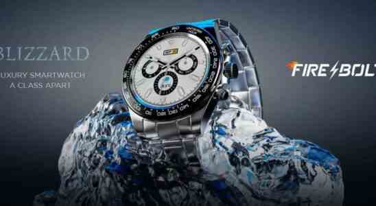 Fire Boltt Blizzard Smartwatch mit Keramikdesign Bluetooth Anrufen eingefuehrt Preis bei Rs