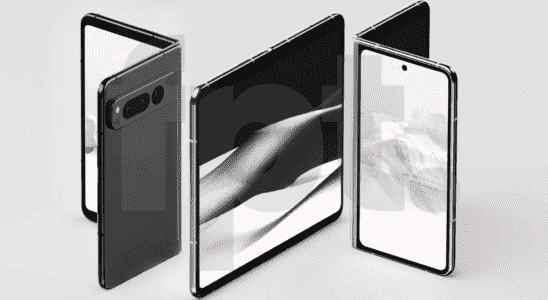 Google Pixel Fold Design Akkudetails online gekippt Was Sie erwartet