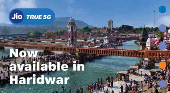 Jio True 5G in Haridwar ist der erste Betreiber der